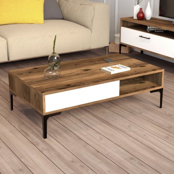 Coffee Table Istanbul - Walnut, White Walnut
White