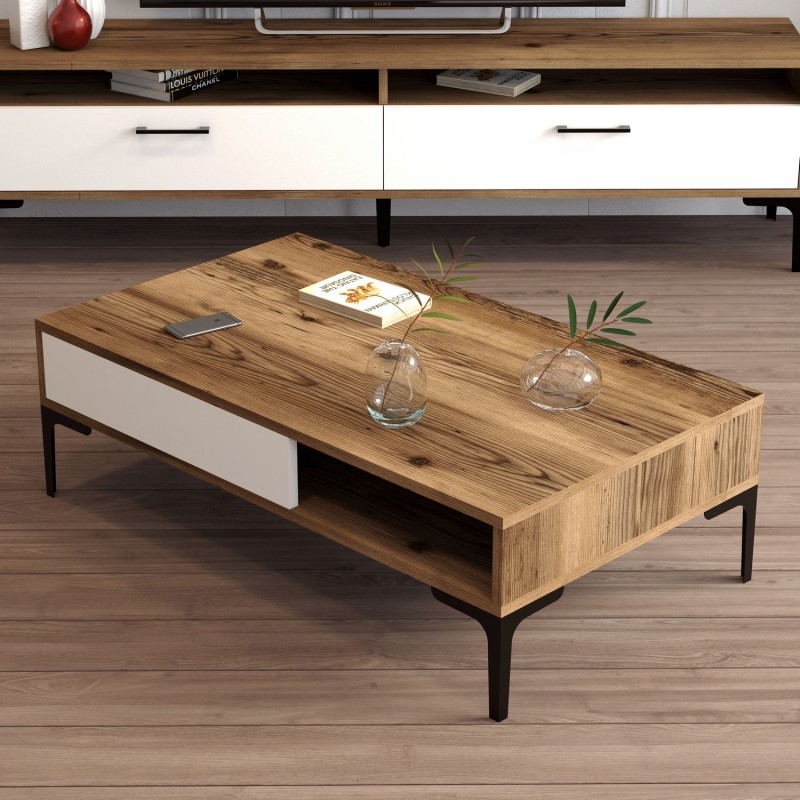 Coffee Table Istanbul - Walnut, White Walnut
White