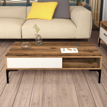 Coffee Table Istanbul - Walnut, Cream Walnut
Cream