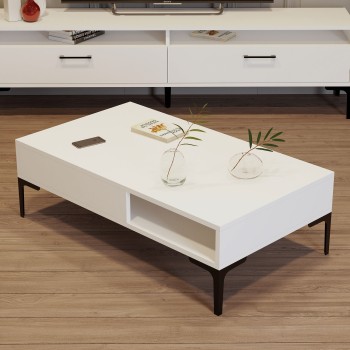 Coffee Table Istanbul - White White