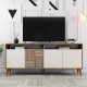 Μπουφές Milan 180x78.6x35cm - Καρυδί Κρεμ Μπουφές Milan 180x78.6x35cm - Καρυδί Κρεμ