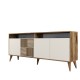 Μπουφές Milan 180x78.6x35cm - Καρυδί Κρεμ Μπουφές Milan 180x78.6x35cm - Καρυδί Κρεμ