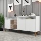 Μπουφές Milan 180x78.6x35cm - Λευκό