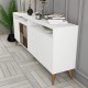Μπουφές Milan 180x78.6x35cm - Λευκό