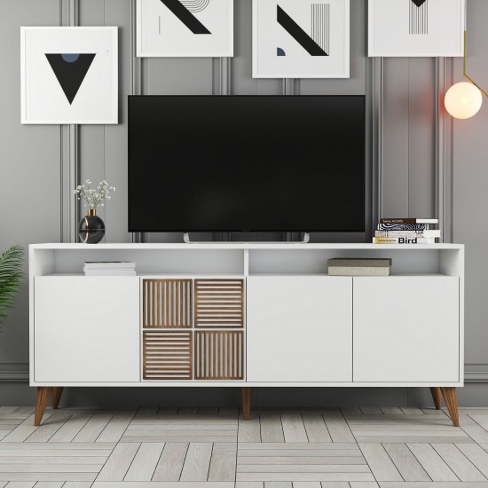 Μπουφές Milan 180x78.6x35cm - Λευκό
