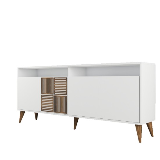 Μπουφές Milan 180x78.6x35cm - Λευκό