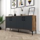 Console Kiev 160 - Walnut, Anthracite Walnut
Anthracite