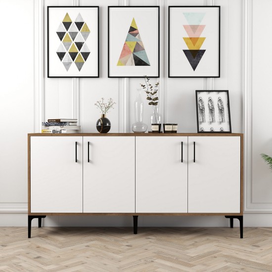 Console Kiev 160 - Walnut, White Walnut
White Console Kiev 160 - Walnut, White Walnut
White