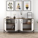 Console Kiev 160 - Walnut, White Walnut
White Console Kiev 160 - Walnut, White Walnut
White