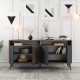 Console Milan 160 - Walnut, Anthracite Walnut
Anthracite
