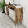 Console Milan 160 - Walnut, White Marble Walnut
White Marble