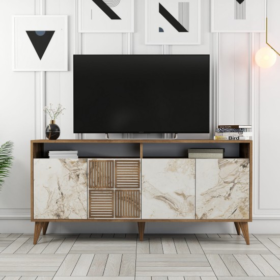 Console Milan 160 - Walnut, White Marble Walnut
White Marble Console Milan 160 - Walnut, White Marble Walnut
White Marble