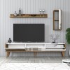 TV Unit Valensiya - Walnut, White Walnut
White