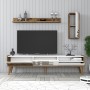 TV Unit Valensiya - Walnut, White Walnut
White