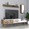 TV Unit Valensiya - Walnut, White Walnut
White