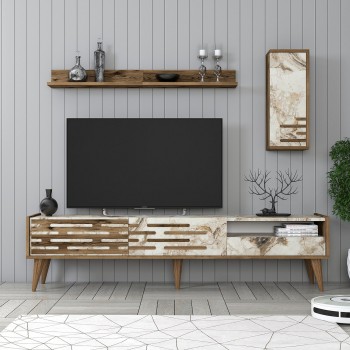 TV Unit Valensiya - Walnut, White, Marble Walnut
White
Marble