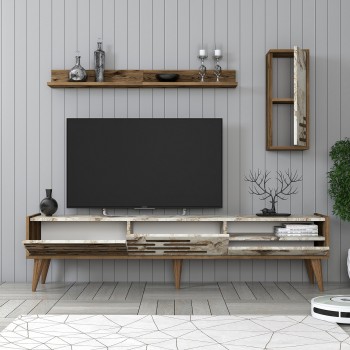 TV Unit Valensiya - Walnut, White, Marble Walnut
White
Marble