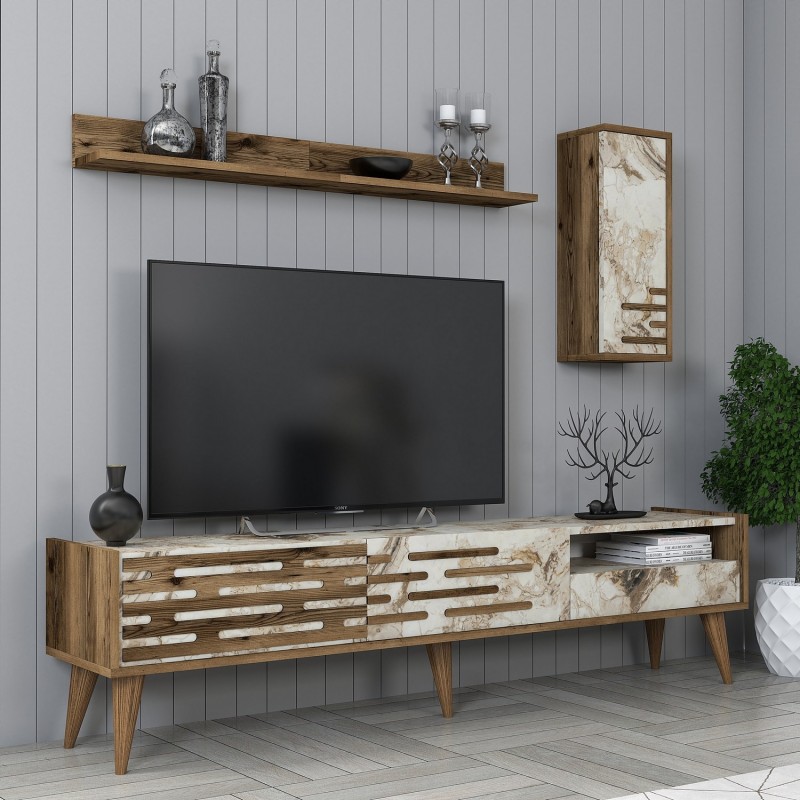 TV Unit Valensiya - Walnut, White, Marble Walnut
White
Marble