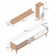 TV Unit Valensiya - Walnut, White, Marble Walnut
White
Marble TV Unit Valensiya - Walnut, White, Marble Walnut
White
Marble