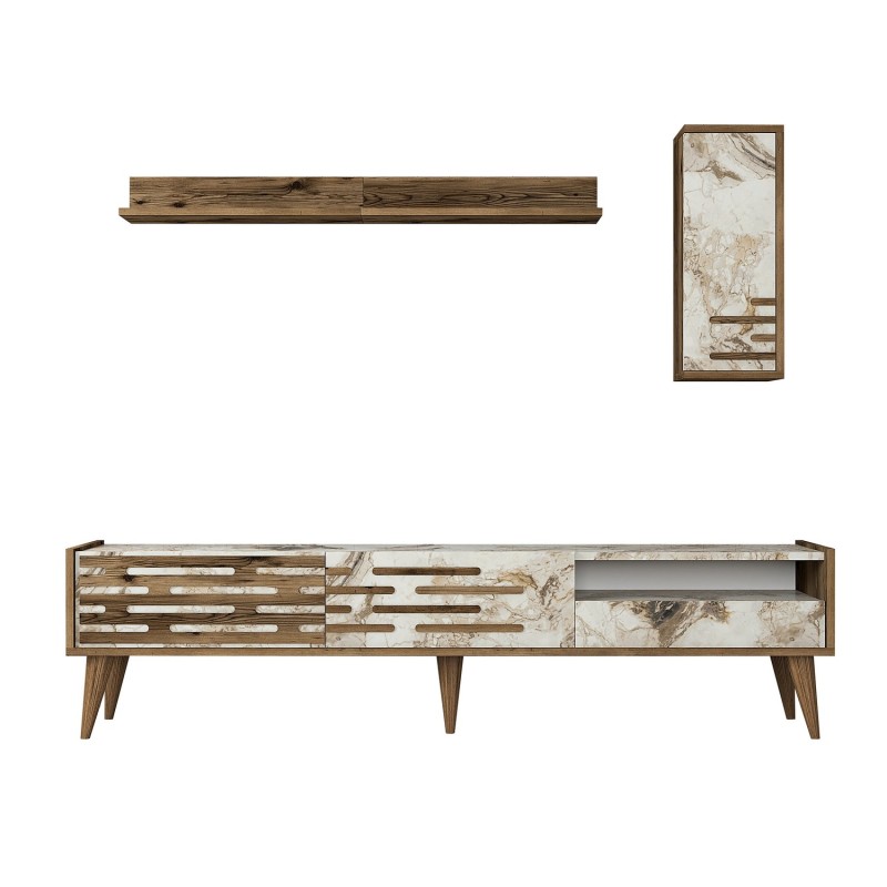 TV Unit Valensiya - Walnut, White, Marble Walnut
White
Marble