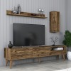 TV Unit Valensiya - Walnut Walnut