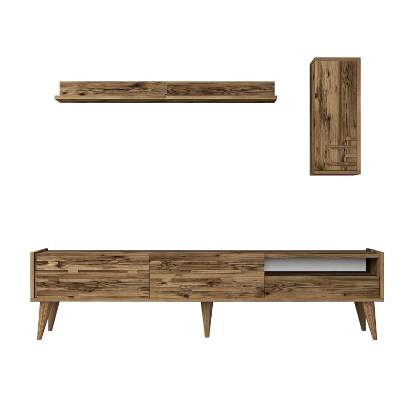 TV Unit Valensiya - Walnut Walnut