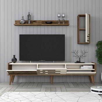TV Unit Valensiya - Walnut, Cream Walnut
Cream