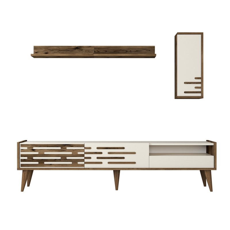 TV Unit Valensiya - Walnut, Cream Walnut
Cream