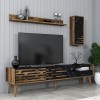 TV Unit Valensiya - Walnut, Black, Marble Walnut
Black
Marble