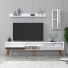 TV Unit Valensiya - White White