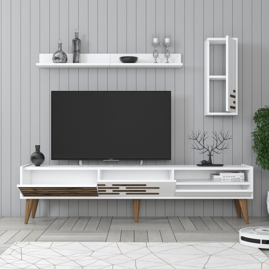 TV Unit Valensiya - White White TV Unit Valensiya - White White