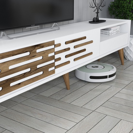 TV Unit Valensiya - White White TV Unit Valensiya - White White