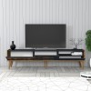 TV Stand Valensiya - Walnut, Anthracite Walnut
Anthracite