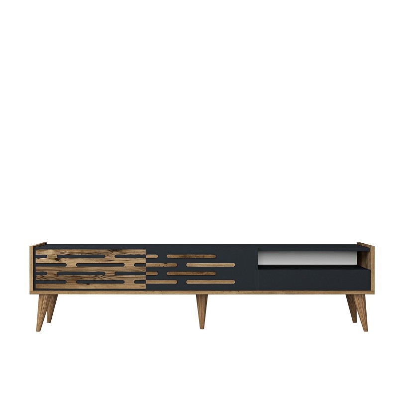 TV Stand Valensiya - Walnut, Anthracite Walnut
Anthracite