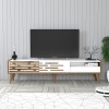 TV Stand Valensiya - Walnut, White Walnut
White