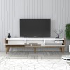 TV Stand Valensiya - Walnut, White Walnut
White