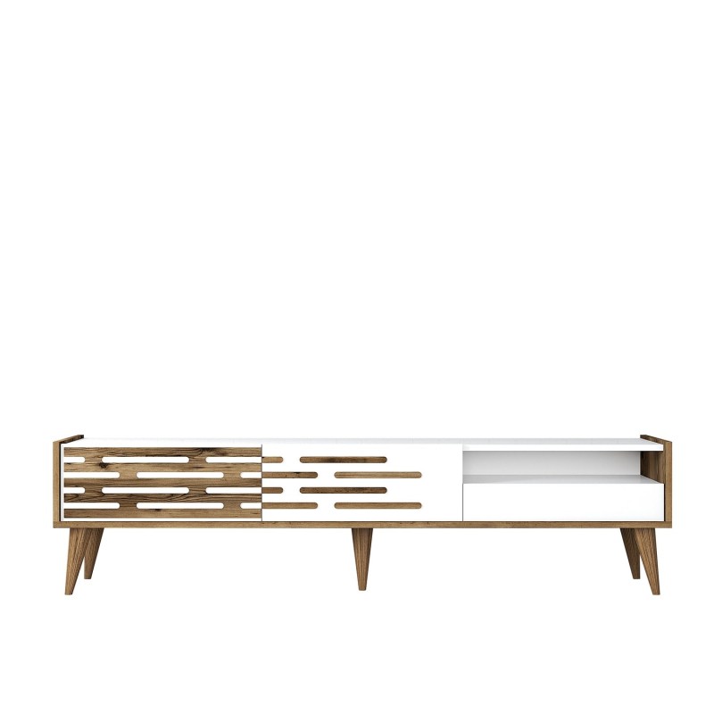 TV Stand Valensiya - Walnut, White Walnut
White