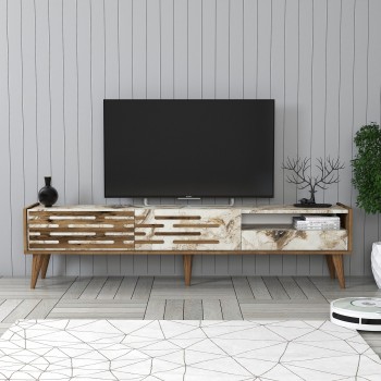 TV Stand Valensiya - Walnut, White, Marble Walnut
White
Marble