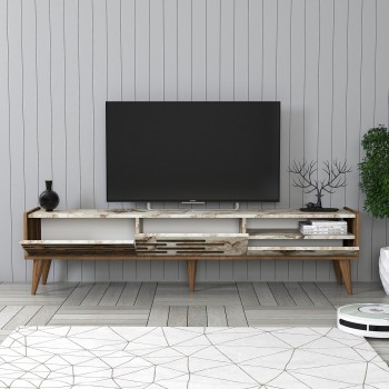 TV Stand Valensiya - Walnut, White, Marble Walnut
White
Marble