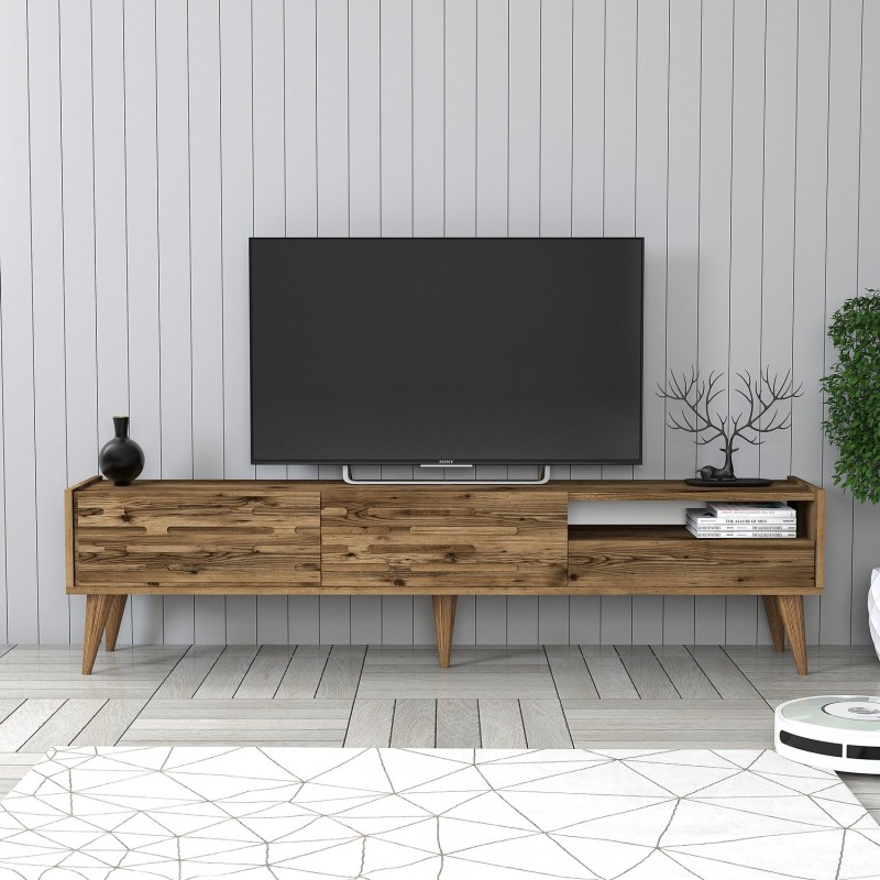 TV Stand Valensiya - Walnut Walnut