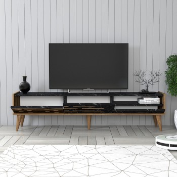 TV Stand Valensiya - Walnut, Black, Marble Walnut
Black
Marble