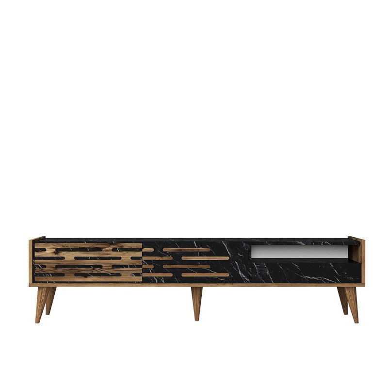 TV Stand Valensiya - Walnut, Black, Marble Walnut
Black
Marble