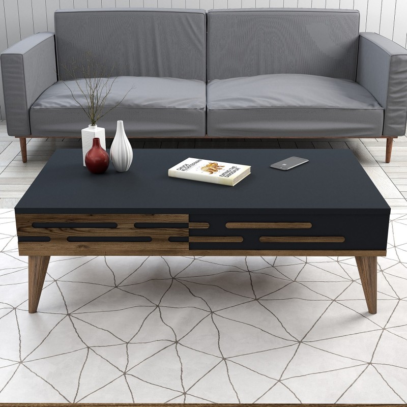 Coffee Table Valensiya - Walnut, Anthracite Walnut
Anthracite