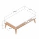 Coffee Table Valensiya - Walnut, Anthracite Walnut
Anthracite
