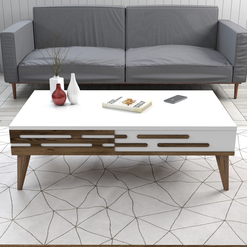 Coffee Table Valensiya - Walnut, White Walnut
White