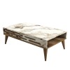 Coffee Table Valensiya - Walnut, White, Marble Walnut
White
Marble