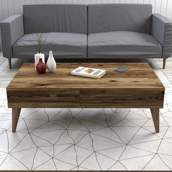 Coffee Table Valensiya - Walnut Walnut Coffee Table Valensiya - Walnut Walnut