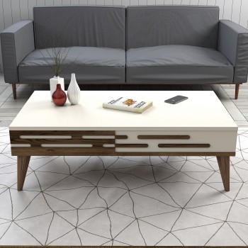 Coffee Table Valensiya - Walnut, Cream Walnut
Cream