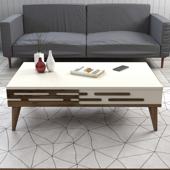 Coffee Table Valensiya - Walnut, Cream Walnut
Cream Coffee Table Valensiya - Walnut, Cream Walnut
Cream