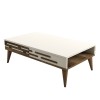Coffee Table Valensiya - Walnut, Cream Walnut
Cream